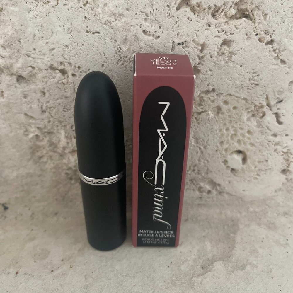 MAC Macximal Silky Matte - Velvet Teddy for Women - 0.11 oz Lipstick